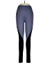 Victoria's Secret Color Block Black Blue Active Pants Size 6 - photo 1