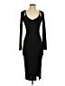 Almost Famous Solid Black Cocktail Dress Size XXS (estimated) - photo 1