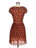 Pull&Bear Paisley Brown Casual Dress Size M - photo 2