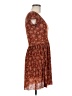 Pull&Bear Paisley Brown Casual Dress Size M - photo 4