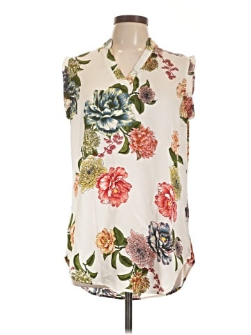Amaryllis Sleeveless Blouse (view 1)