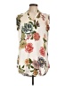 Amaryllis Ivory Sleeveless Blouse Size M - photo 1