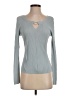 Versailles Gray Long Sleeve Top Size S - photo 1