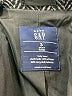 Baby Gap Chevron-herringbone Black Coat Size 3y - photo 3
