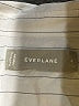 Everlane 100% Cotton Stripes Ivory Long Sleeve Button-Down Shirt Size 4 - photo 7