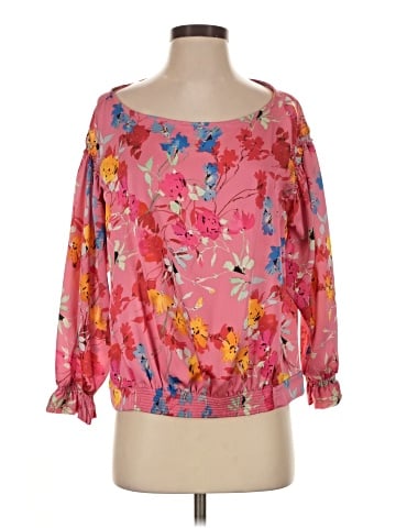 Zara Basic 3/4 Sleeve Blouse (view 1)