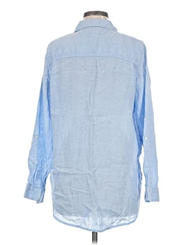 Sigrid Olsen Long Sleeve Button-Down Shirt (view 2)