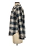ABound 100% Cotton Plaid Gray Long Sleeve Button-Down Shirt Size S - photo 5