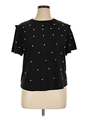On Twelfth Short Sleeve Top (view 1)