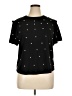 On Twelfth Black Short Sleeve Top Size 1X - photo 1