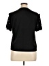 On Twelfth Black Short Sleeve Top Size 1X - photo 2