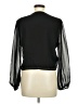 WAYF 100% Polyester Black Long Sleeve Blouse Size M - photo 2