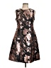 Eliza J Brown Cocktail Dress Size 10 - photo 1
