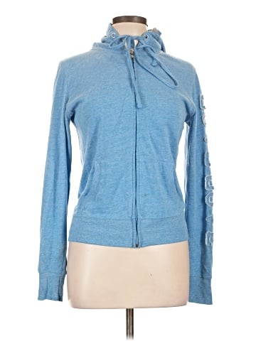 Pins and Needles Zip Up Hoodie (view 1)