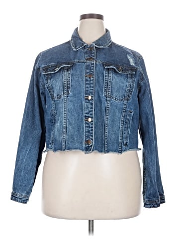 City Chic Denim Jacket (view 1)