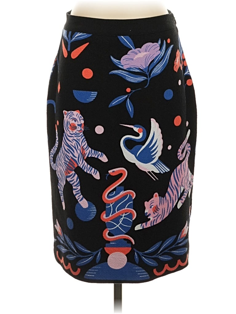 Pre-owned Anthropologie Casual Skirt In Black
