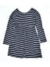 Lands' End 100% Cotton Stripes Blue Dress Size 14 - 16 Plus - photo 1