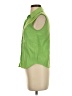 MNG Green Sleeveless Button-Down Shirt Size XXS - photo 5