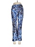 Peace of Cloth Print Blue Casual Pants Size 6 - photo 2