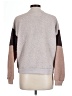 American Eagle Outfitters 100% Polyester Color Block Gray Pullover Sweater Size L - photo 2