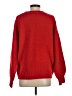 Miracle Solid Red Pullover Sweater Size S - photo 2