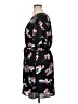 DR2 100% Polyester Floral Black Casual Dress Size XL - photo 5