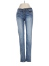 BKE Hearts Blue Jeans Size 25 waist - photo 1