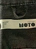 Topshop 100% Cotton Black Denim Jacket Size 4 - photo 6
