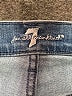 7 For All Mankind Hearts Blue Jeans Size 25 waist - photo 7
