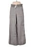 Athleta 100% Linen Gray Linen Pants Size 0 - photo 1
