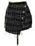 Blue Rain 100% Polyester Tweed Black Casual Skirt Size S - photo 1