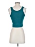 One Step Up Teal Tank Top Size S - photo 2