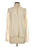 Yumi Kim 100% Polyester Polka Dots Ivory Long Sleeve Blouse Size XS - photo 1