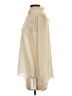 Yumi Kim 100% Polyester Polka Dots Ivory Long Sleeve Blouse Size XS - photo 5