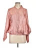 Glam 100% Polyester Pink Jacket Size L - photo 1
