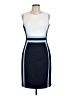 Calvin Klein Color Block Blue Cocktail Dress Size 10 - photo 1
