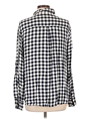 Cosmic Blue Love Long Sleeve Blouse (view 2)
