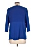 George Blue 3/4 Sleeve Blouse Size L - photo 2