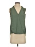 Three Eighty Two 100% Polyester Green Sleeveless Blouse Size XS - photo 1