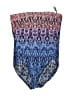Miraclesuit Print Blue One Piece Swimsuit Size EU (IT) 46 - photo 1