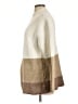 Talbots Color Block Tan Pullover Sweater Size L - photo 5