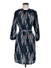 Tucker for Target 100% Polyester Argyle Blue Casual Dress Size M - photo 1