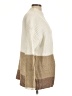 Talbots Color Block Tan Pullover Sweater Size L - photo 4