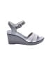 Crocs Gray Wedges Size 7 - photo 1