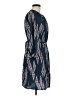 Tucker for Target 100% Polyester Argyle Blue Casual Dress Size M - photo 4