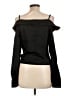 Jonathan Simkhai Black Long Sleeve Blouse Size L - photo 2