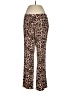 Soma Animal Print Brown Casual Pants Size M - photo 1