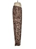 Soma Animal Print Brown Casual Pants Size M - photo 4