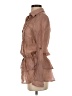 Mine Brown Long Sleeve Blouse Size S - photo 5