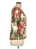Talbots Tropical Ivory Short Sleeve Blouse Size XL - photo 4